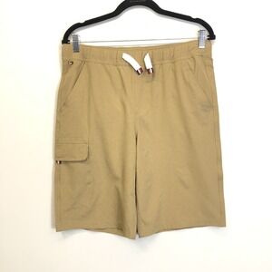 Tommy Hilfiger Boys‎ 8-20 Flat Front Chino Tan Shorts Size XL (20) TBSDC27F